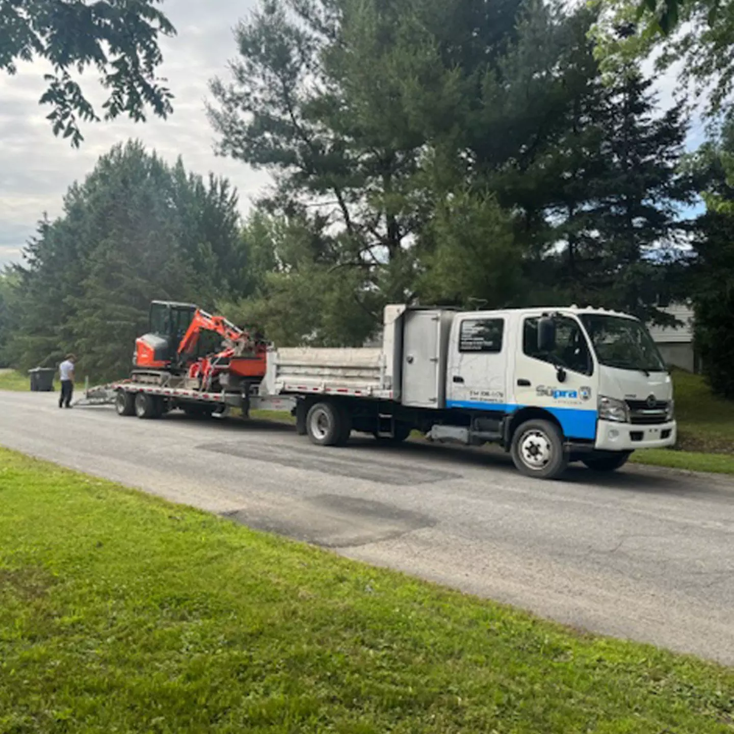 Équipement professionnel d'excavation Drain Supra