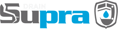 Logo de Drain Supra, expert en drainage, fondation et imperméabilisation à Marieville et en Montérégie
